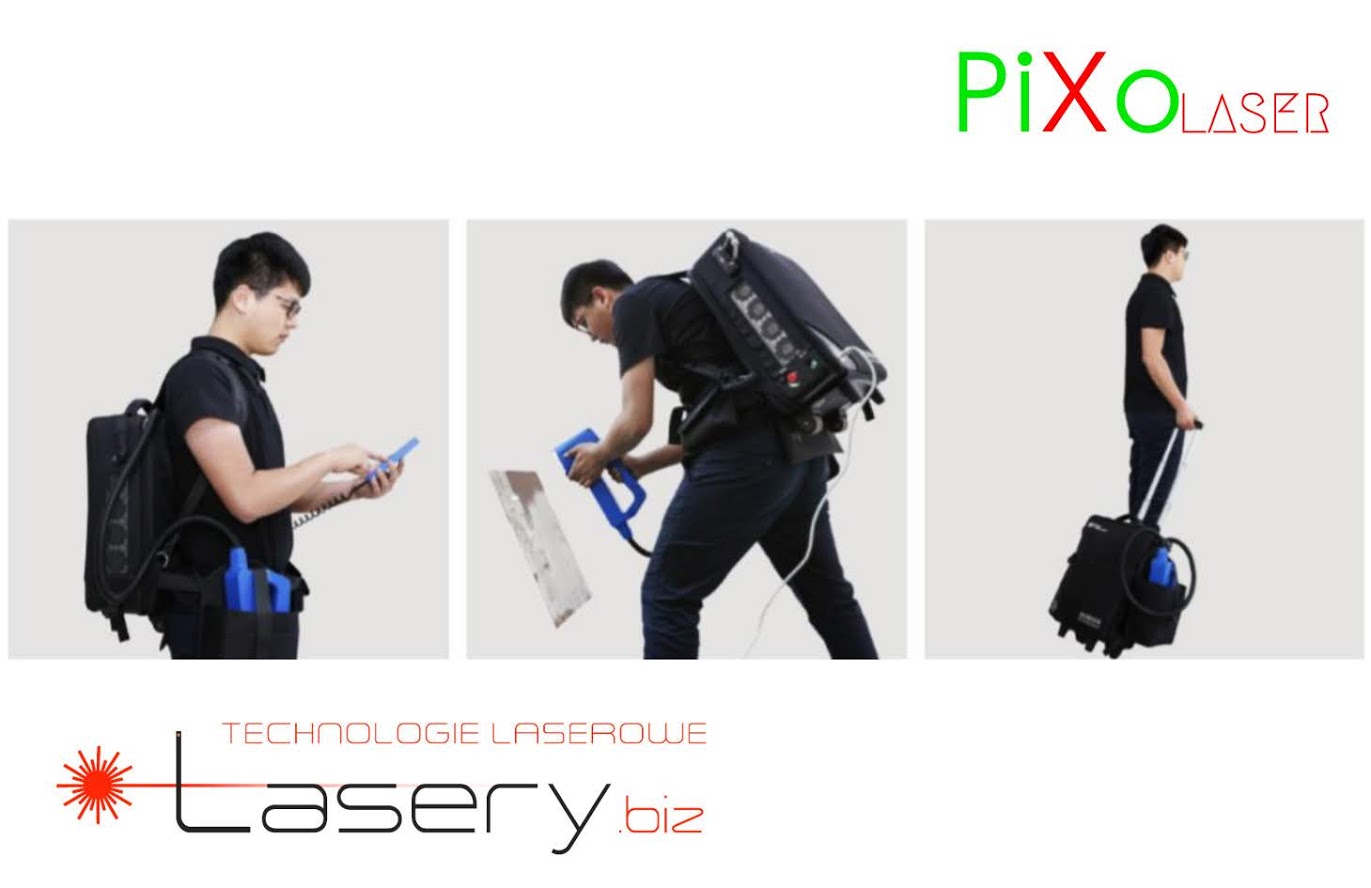 używanie lasera czyszczącego Pixo Laser