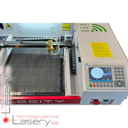 Ploterowa grawerka laserowa CO₂ Velocity 40x40cm RF 30W