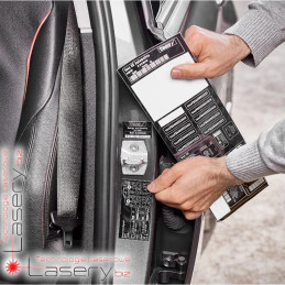 Znakowarka laserowa UV 3W do etykiet z podajnikiem rolowym