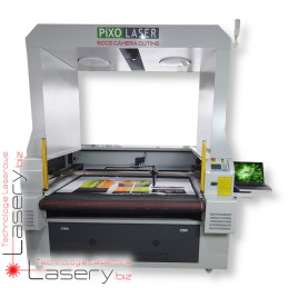 Dwugłowicowy ploter laserowy CO₂ 160cm do tkanin z podajnikiem i SCCD