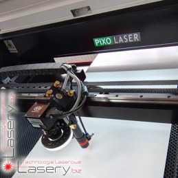 Ploter laserowy CO₂ do naszywek z kamerą CCD 90x60cm RUIDA 80W