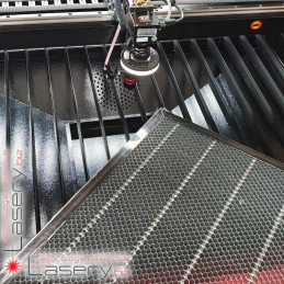 Ploter laserowy CO₂ do naszywek z kamerą CCD 90x60cm RUIDA 80W