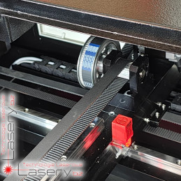 Ploter laserowy CO₂ do naszywek z kamerą CCD 90x60cm RUIDA 80W