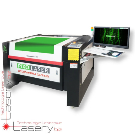 Ploter laserowy CO₂ do naszywek z kamerą CCD 90x60cm RUIDA 80W