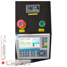 Ploter laserowy CO₂  PiXO Laser 90x60cm RUIDA 80W podwójny Infinity