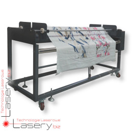 Dwugłowicowy ploter laserowy CO₂ 160cm do tkanin z podajnikiem i SCCD