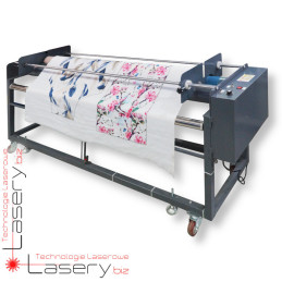 Dwugłowicowy ploter laserowy CO₂ 160cm do tkanin z podajnikiem i SCCD