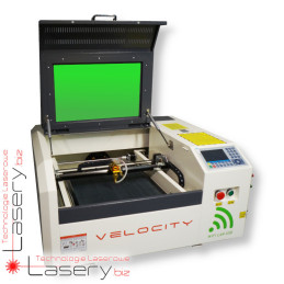 Ploterowa grawerka laserowa CO₂ Velocity 40x40cm tuba RF 30W