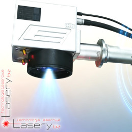 Laser do luster z możliwością usuwania podlewu i matowania MOPA 120W