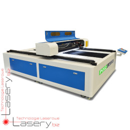 Ploter laserowy wielkoformatowy CO₂ z opcją cięcia metalu 150x300cm