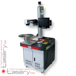 Znakowarka laserowa UV 3, 5, 10 lub 20W ze stolikiem i podajnikiem długopisów