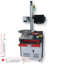 Znakowarka laserowa UV 3, 5, 10 lub 20W ze stolikiem i podajnikiem długopisów