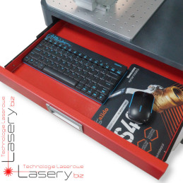 Znakowarka laserowa UV 3, 5, 10 lub 20W ze stolikiem i podajnikiem długopisów