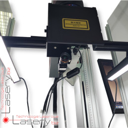 Znakowarka laserowa UV 5W z podajnikiem i kamerą pozycjonującą