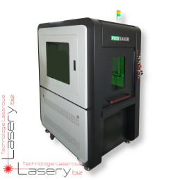 Znakowarka laserowa CO₂ do tkanin PiXO Laser GALVO RF 35W w obudowie Tower