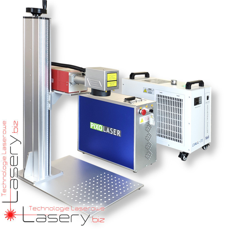 Znakowarka laserowa UV 3, 5, 10 lub 20 W chłodzona obiegowo (cieczą)