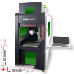 Znakowarka laserowa fibrowa przemysłowa PiXO Laser 20W w obudowie Tower
