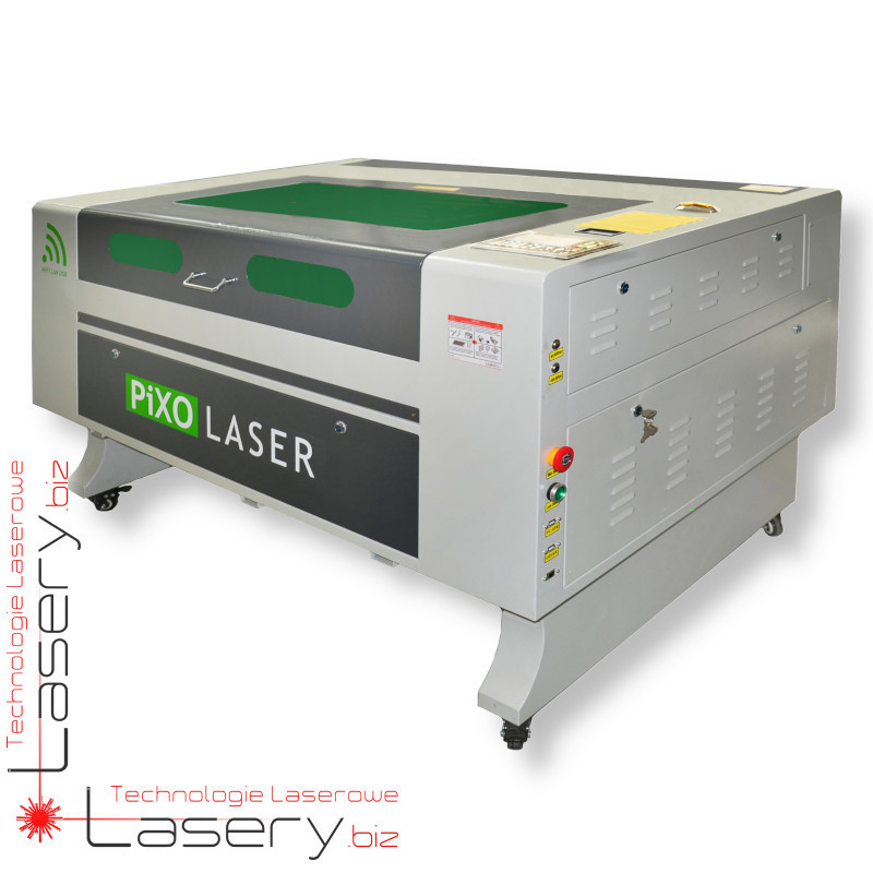 Ploter laserowy grawerująco tnący CO₂ PiXO Laser 90x60cm RUIDA 80W