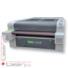 Dwugłowicowy ploter laserowy CO₂ 180cmx120cm do tkanin z podajnikiem i SCCD