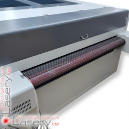 Dwugłowicowy ploter laserowy CO₂ 180cmx120cm do tkanin z podajnikiem i SCCD