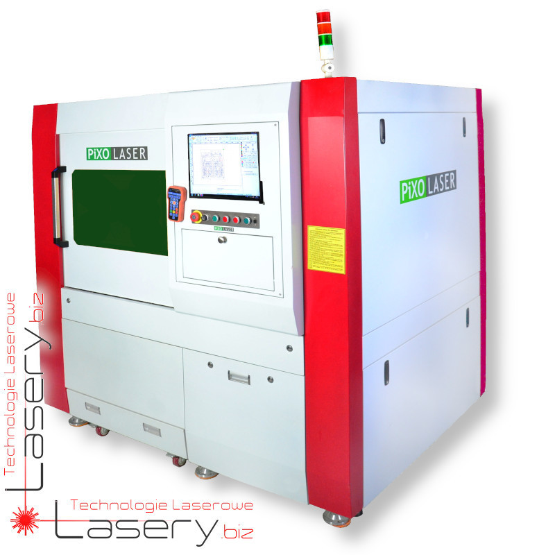 Wycinarka laserowa fibrowa PiXO Laser do blach 60x60cm 1000W
