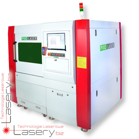 Wycinarka laserowa fibrowa PiXO Laser do blach 60x60cm 1000W