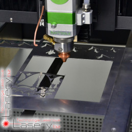 Wycinarka laserowa fibrowa PiXO Laser do blach 60x60cm 1000W