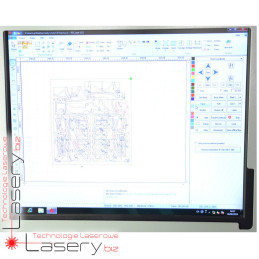 Wycinarka laserowa fibrowa PiXO Laser do blach 60x60cm 1000W