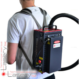 Plecakowy laser do czyszczenia 100W MAX