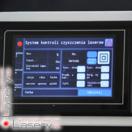 Impulsowy laser czyszczący ze źródłem typu Fiber Laser MOPA  JPT