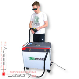 Impulsowy laser czyszczący ze źródłem typu Fiber Laser MOPA  JPT