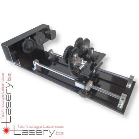 Przystawka rotacyjna do ploterów grawerujących z regulowaną osią