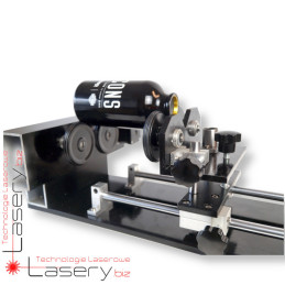 Przystawka rotacyjna do ploterów grawerujących z regulowaną osią