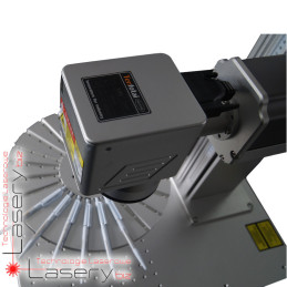 Znakowarka laserowa Fiber 20W z podajnikiem obrotowym do długopisów