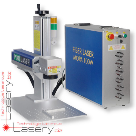 Znakowarka fibrowa 100W MOPA 110x110mm PiXo Laser ZNFL100